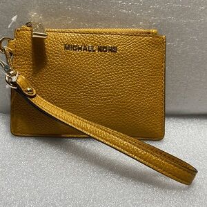 NWT 🔥 Michael kors sm coin purse leather